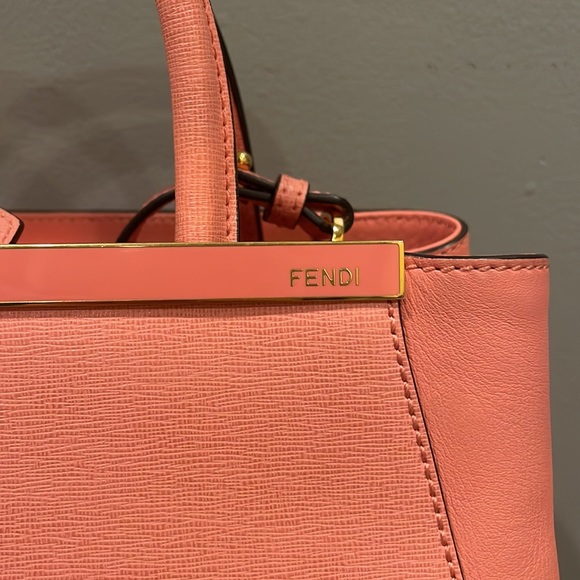 Pink Fendi tote/crossbody bag - Picture 2 of 16